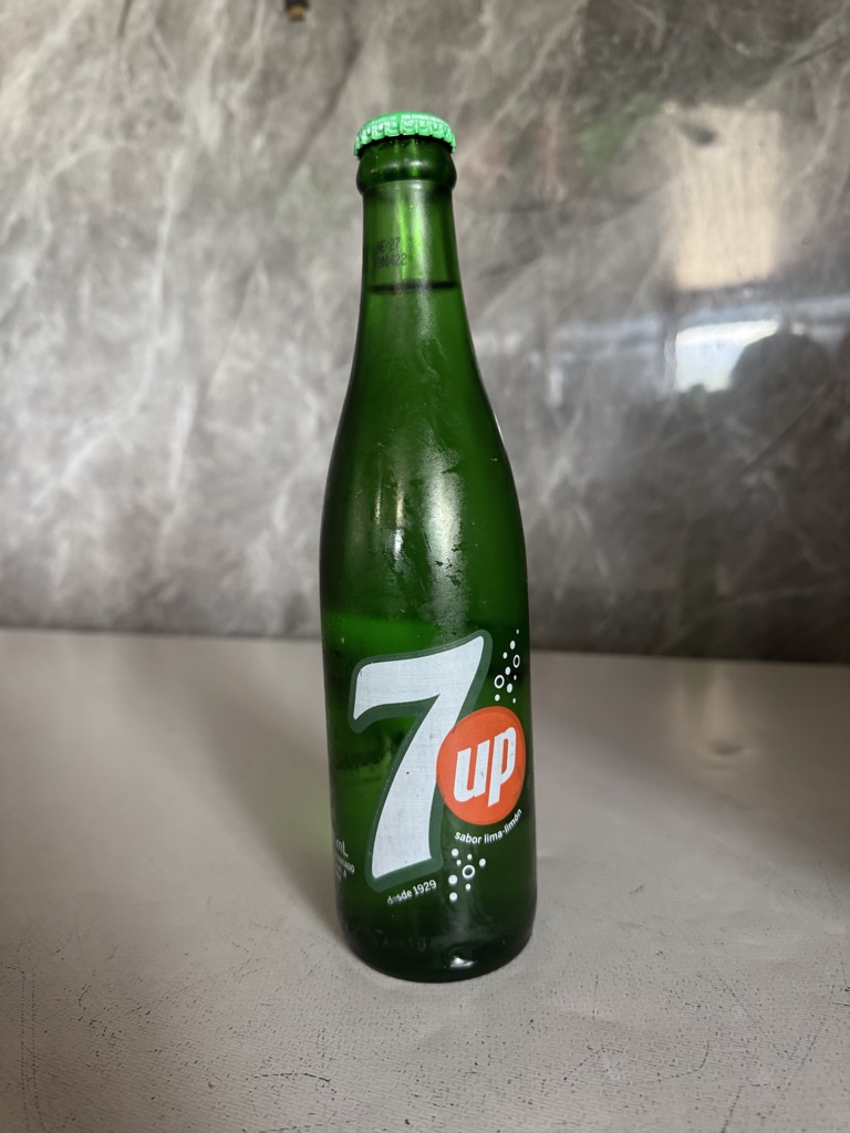 7 up en vidrio