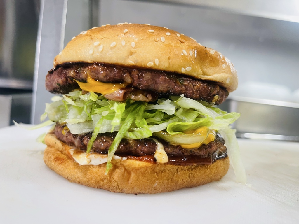 Jalapeño cheese burguer