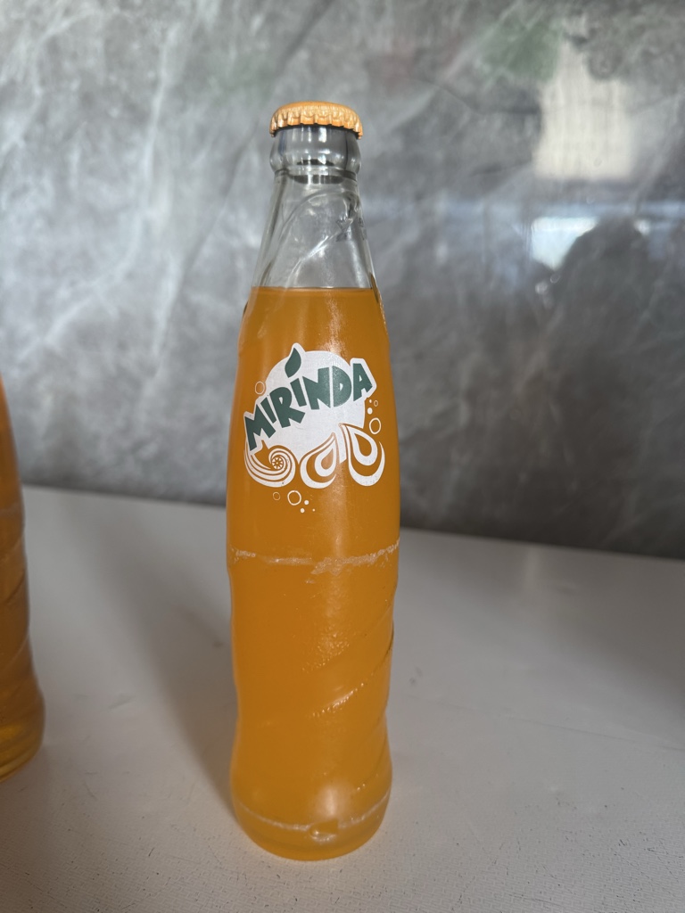 Mirinda naranja en vidrio 12Onz