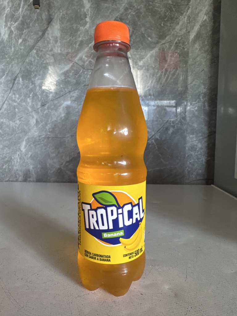 Tropical banana desechable 500ml