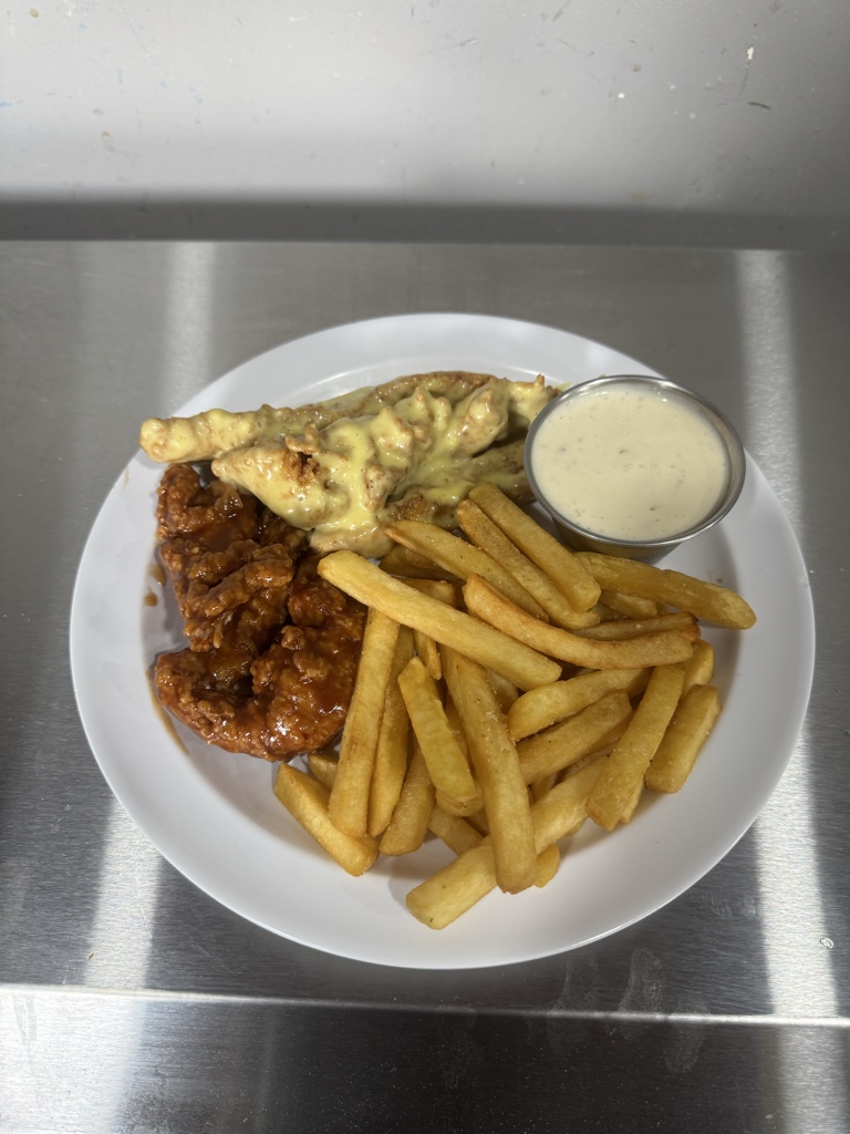 Chicken mixto BBQ, Miel Mostaza