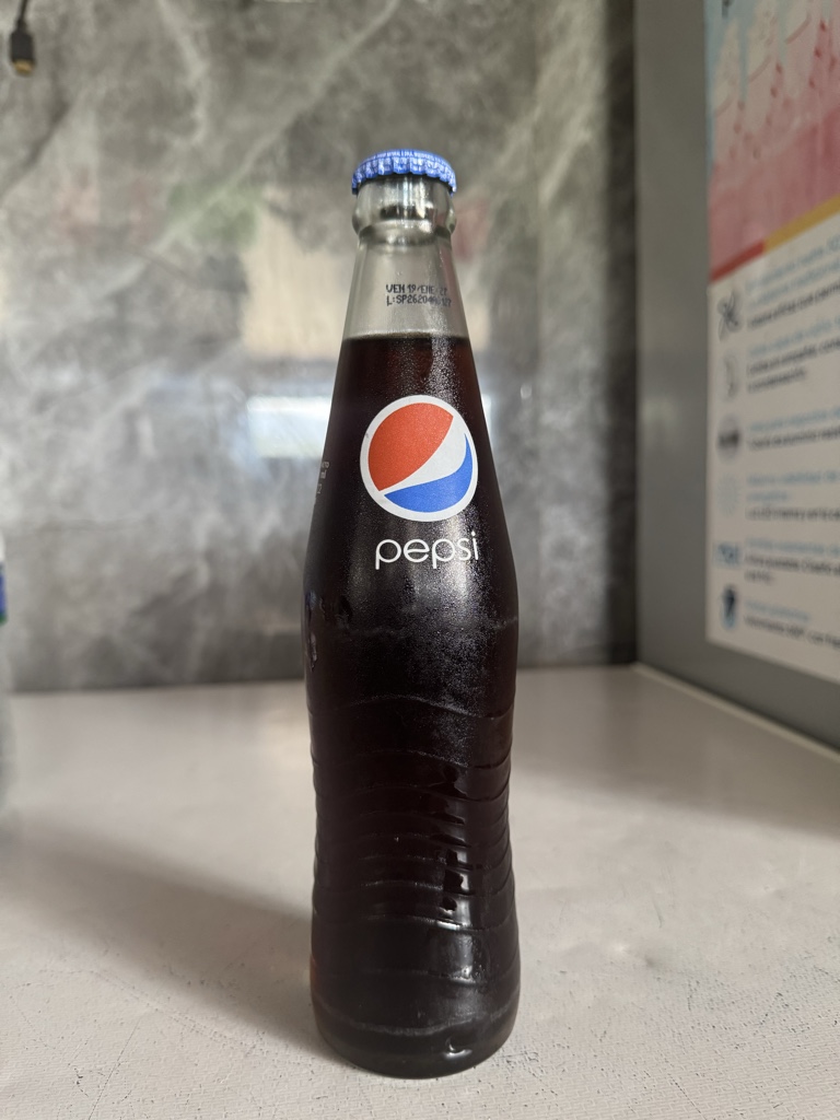 Pepsi en vidrio 12Onz