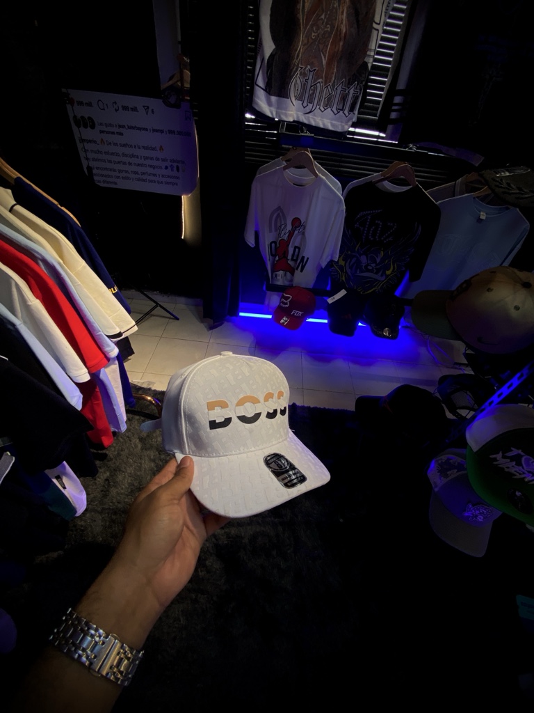 BOSS gorra blanca