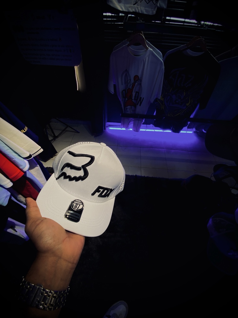 Fox blanca gorra