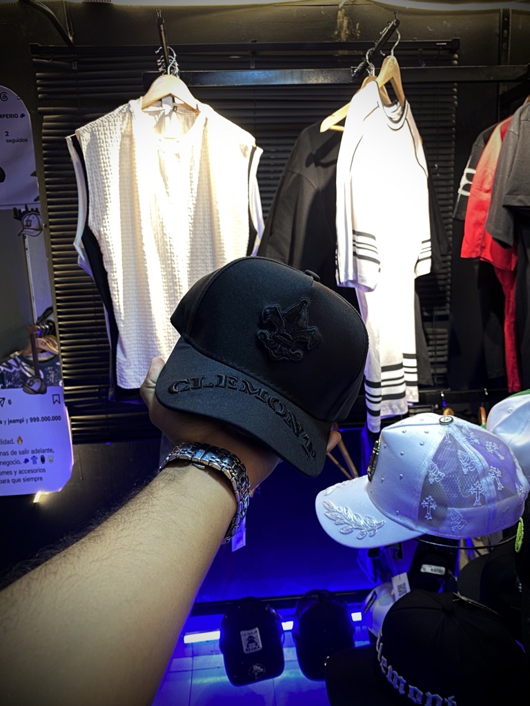 Gorra clemont negra