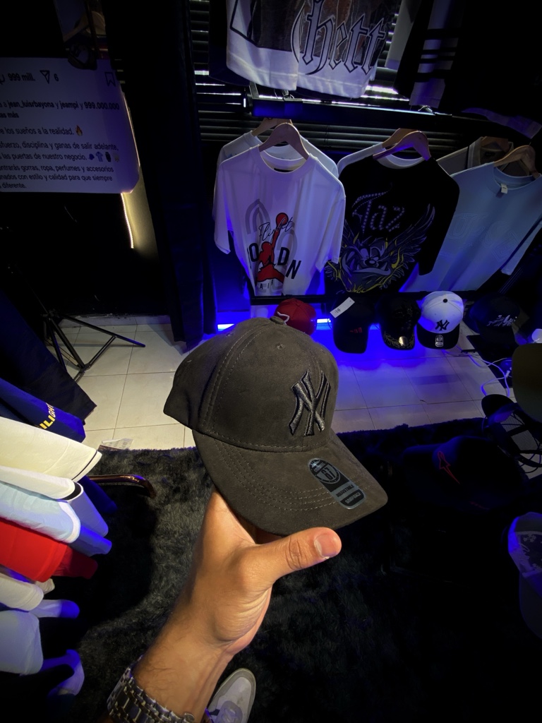 NY negra gorra