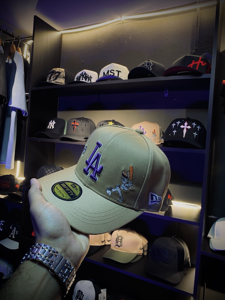 Gorra LA beige