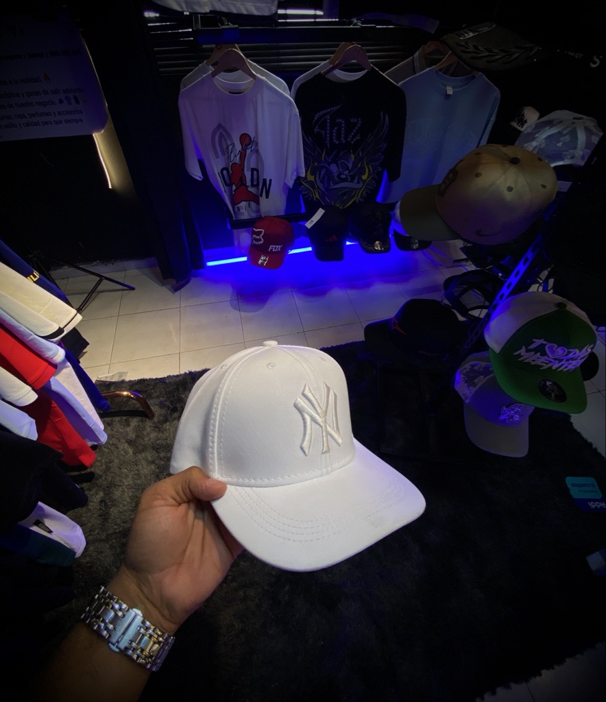 NY blanca gorra