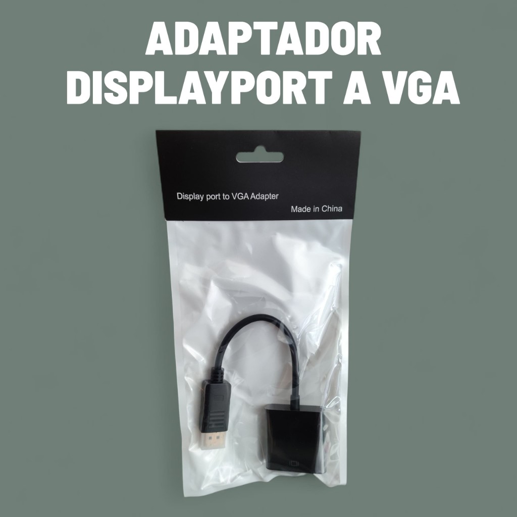 Adaptador DisplayPort a VGA