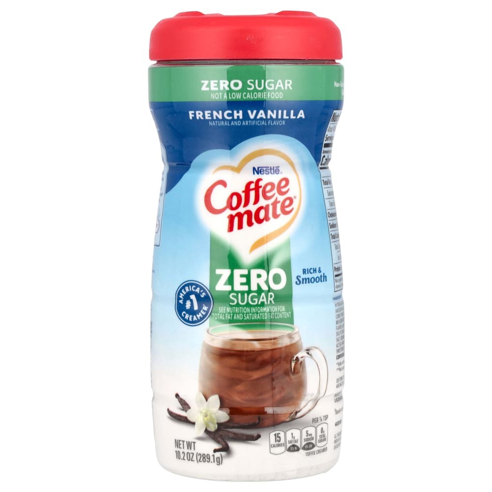 Coffe Mate Crema Para Café Vainilla Libre Azúcar 289g