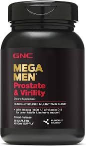 Gnc Mega Men Salud Cardiovascular Prostata  Sexual Hombre