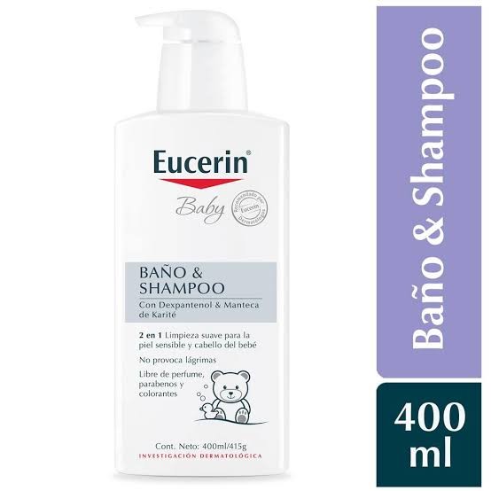 Eucerin Baby Bebé & Wash Shampoo 2 En 1 De 400ml