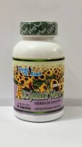 Hierba y Salud St Johns Wort Hierba De San Juan 300mg  30 Cápsulas