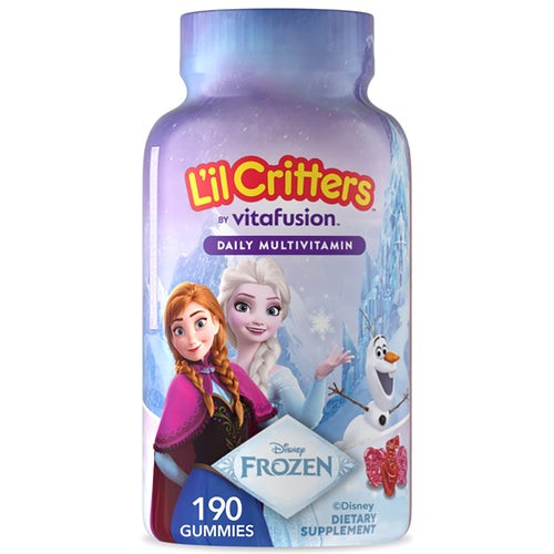 Lil Critters Frozen Multivitamínico Niños 190 Gomitas