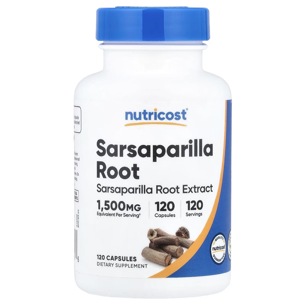 Nutricost Raíz De Zarzaparrilla 1500mg 120 Capsulas