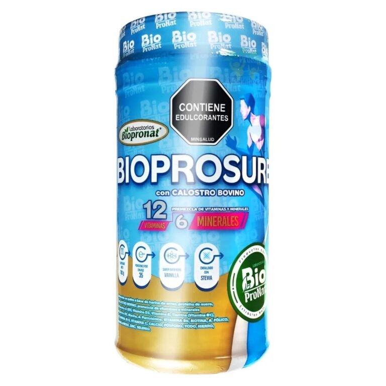Bioprosure Con Colostro Bovino Vitaminas Minerales 700g