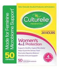 Culturelle Probióticos Proteccion 4 en 1 Mujeres 50 Cápsulas