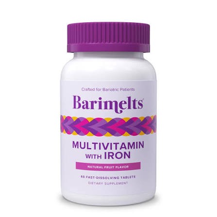 Barimelts Multivitamínico Bariatrico Con Hierro 60 Tabletas