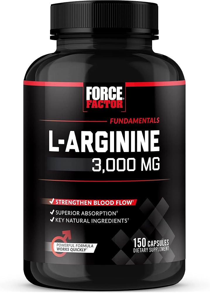 Force Factor L-Arginina 3000mg 150 Capsulas