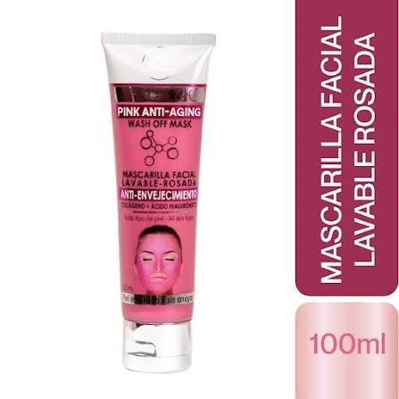 Bacc Mascarilla Lavable Rosada Antiedad 100ml