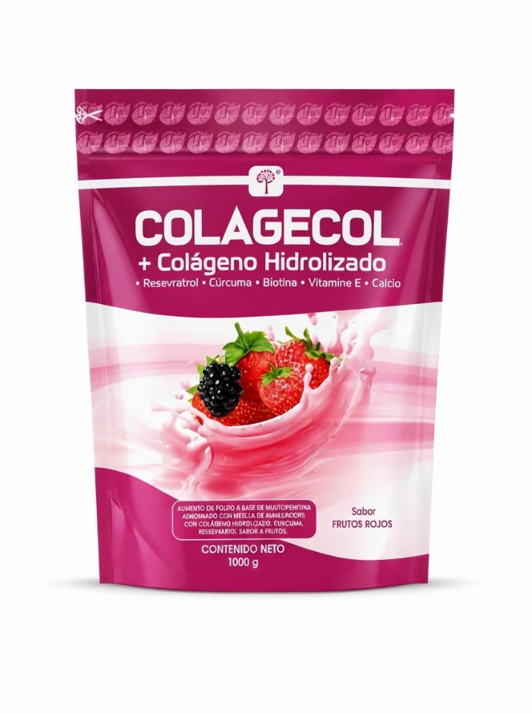 Colagecol Con Colágeno Hidrolizado 1kg 33 Servicios