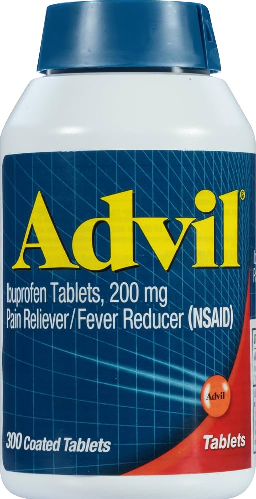 Advil Ibuprofeno 200mg 300 Tabletas