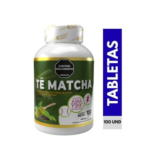 Natural Health Te Matcha 100 Cápsulas