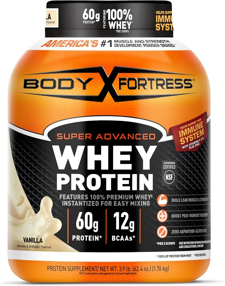 Body fortress Proteina en Polvo Aislada vainilla 680g