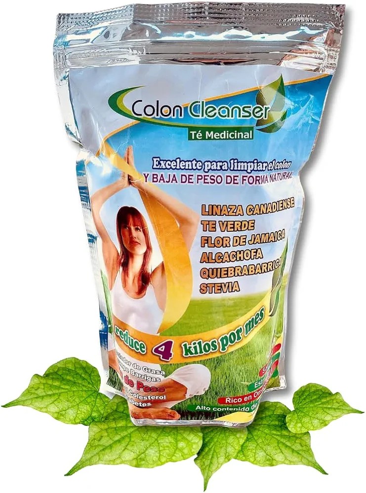 Colón Cleanser Te Medicinal Baja de Peso 450g Polvo