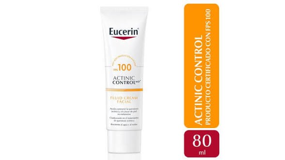Eucerin Protector Solar Actinic Control Fps100 80ml
