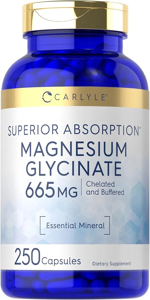 Carlyle Glicinato De Magnesio 665mg 250 Capsulas