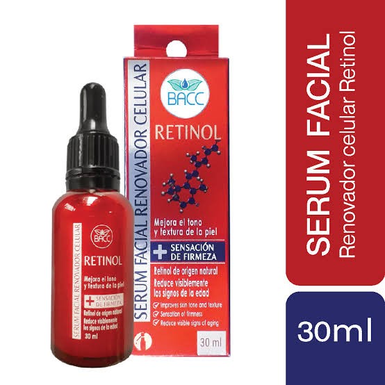 Bacc Sérum Facial Renovador  Celular Retinol 30ml