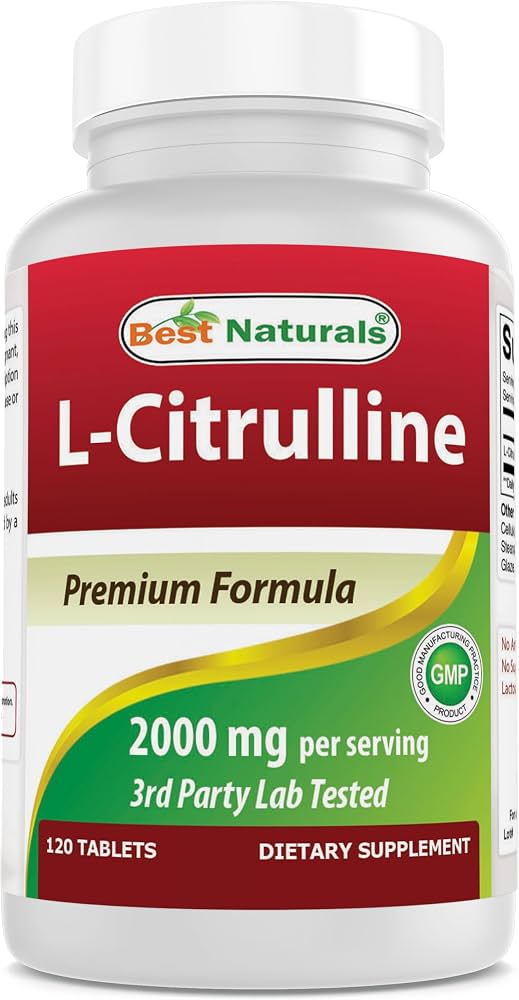Best Naturals L-Citrulina 2000mg 120 Tabletas