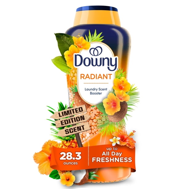 Downy Radiant Piña Coco Suavizante Ropa Perlas 802g