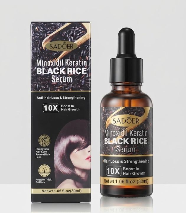 Sadoer Minoxidil Keratina Sérum Crece Cabello 30ml