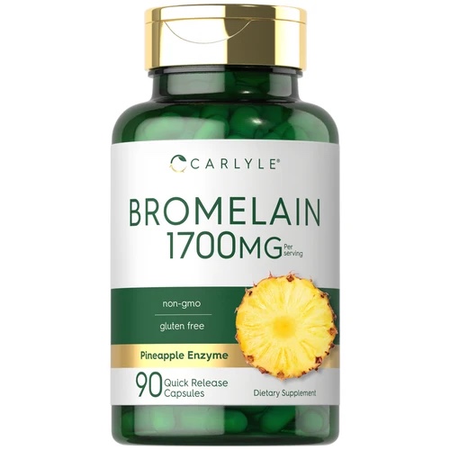 Carlyle Bromelina Bromelain 1700mg 90 Tabletas