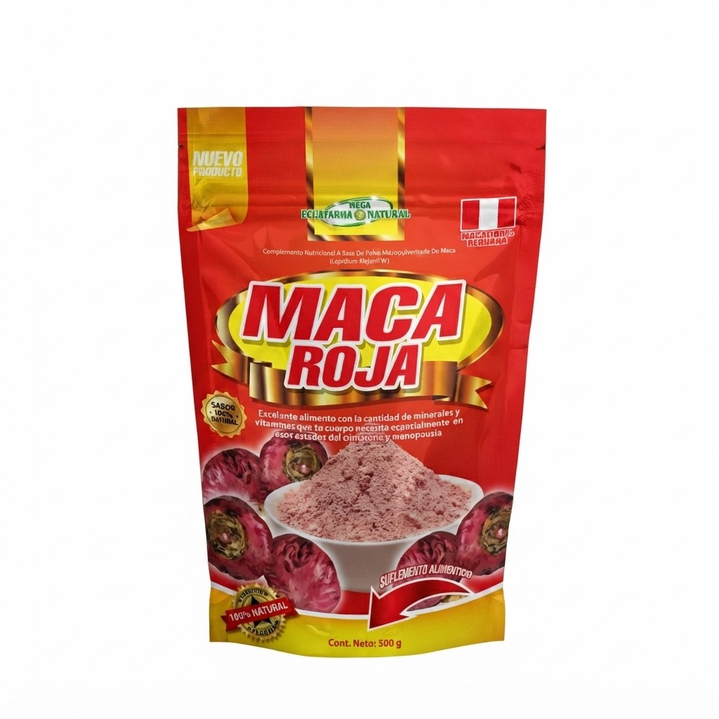 Amazon-life Maca Roja En Polvo 500g