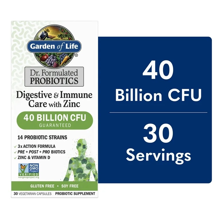 Garden Of Life Probiótico 40 Billion CFU 30 Capsulas