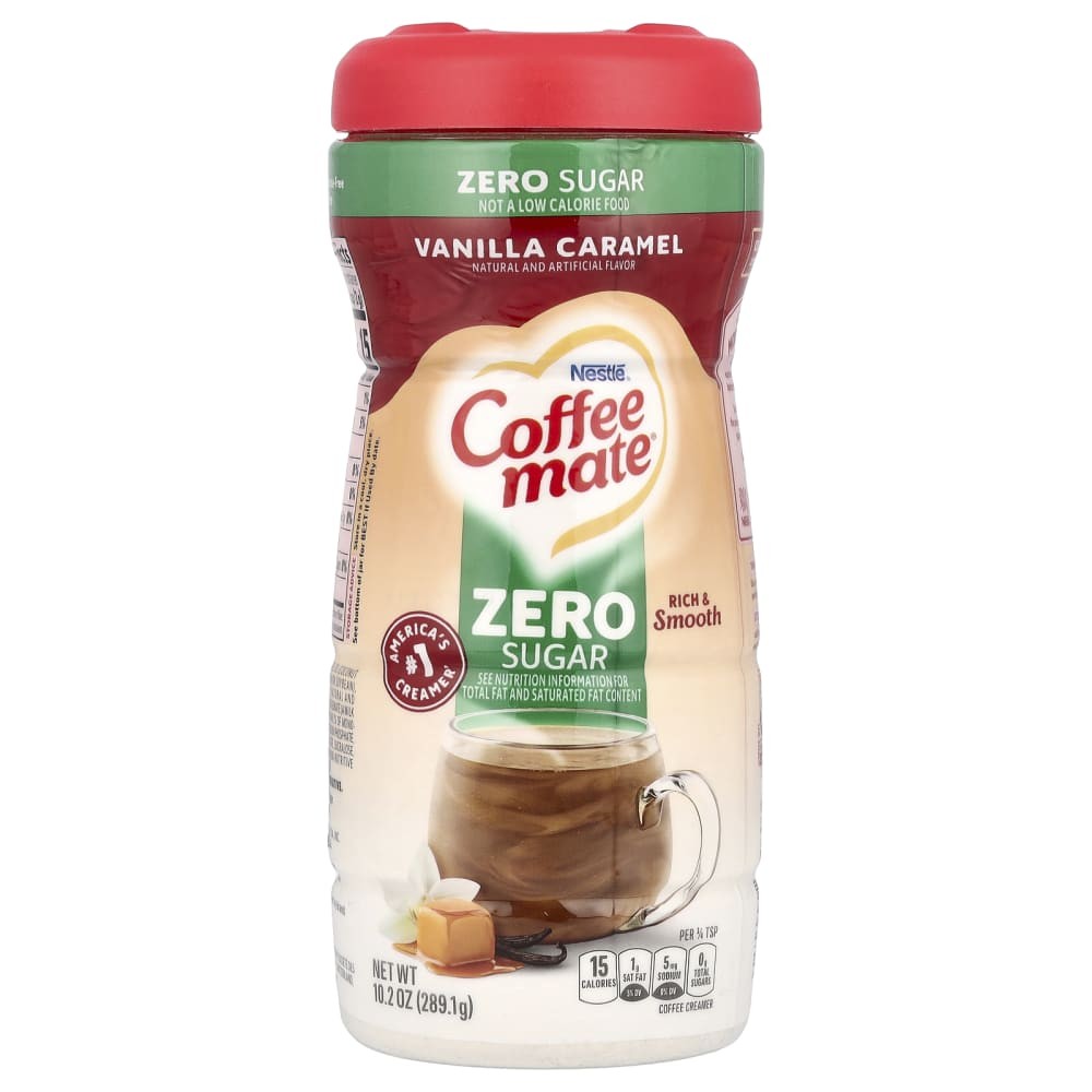 Caffe Mate Crema Para Café Vainilla Caramelo Libre Azúcar 289g