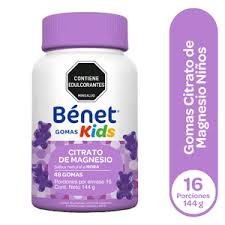 Benet Gomas Kids Multivitaminico Minerales 45 Gomitas Niños