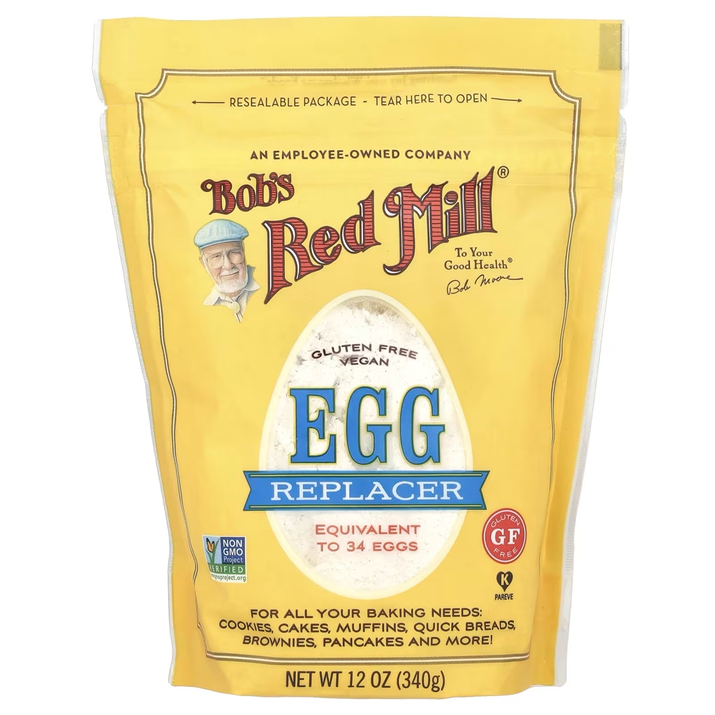 Bobs Red Mill Egg Sustituto Del Huevo 340g Sin Gluten Vegano
