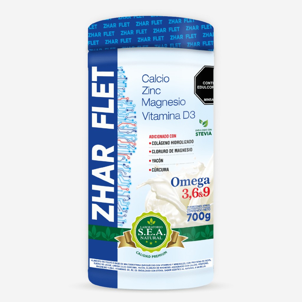 Calcio Zinc Magnesio D3 Omega 3-6-9 700g
