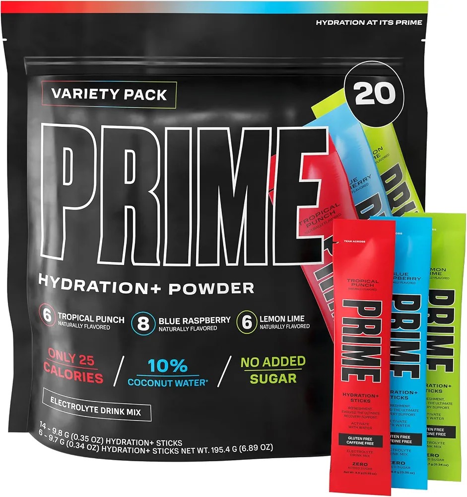 Prime Electrolitos 834mg Polvo Varios Sabor 20 Sobres