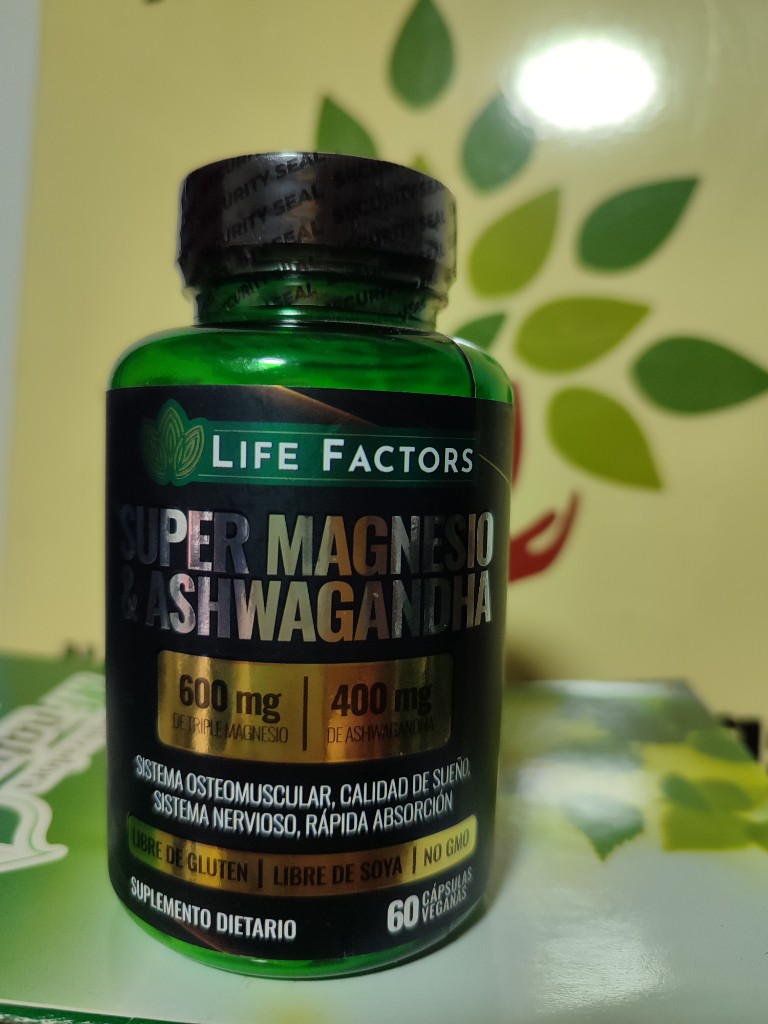 Life Factors Super Magnesio Ashwagandha 60 caps