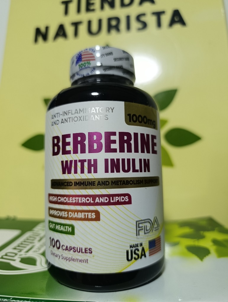 Berberine with Inulin 1000mg