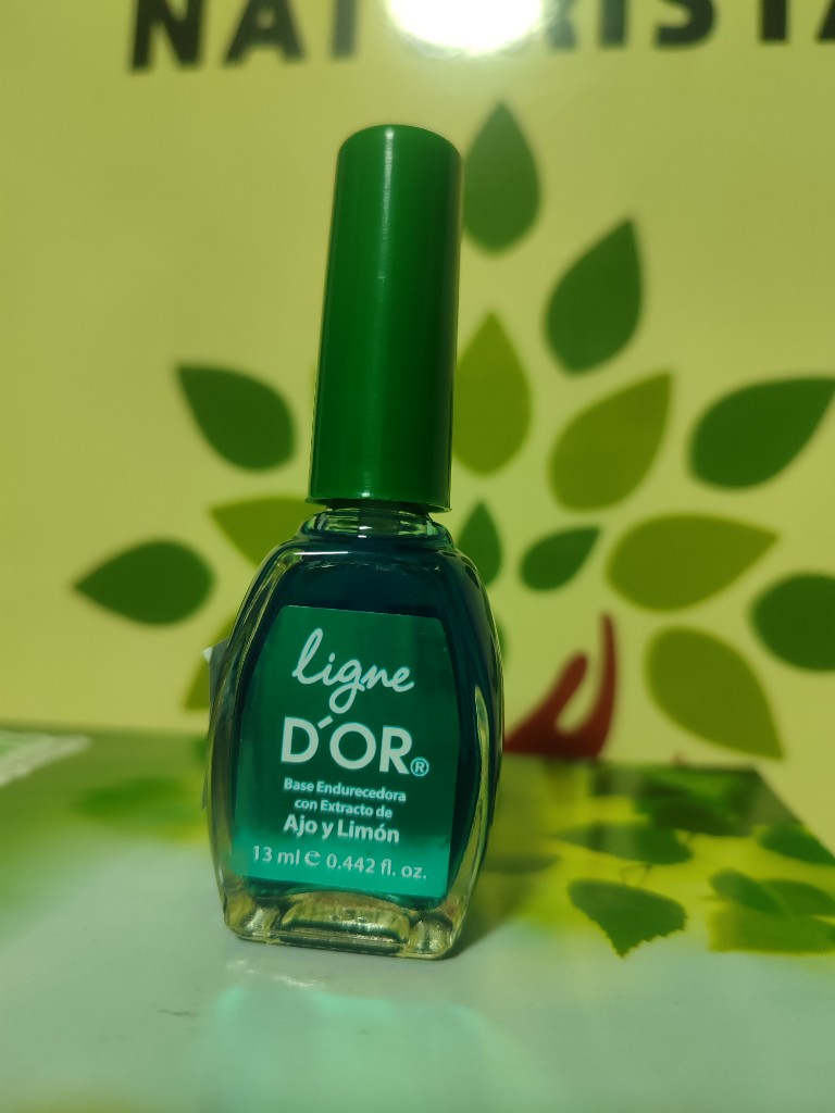 Ligne D'Or base endurecedora ajo y limon