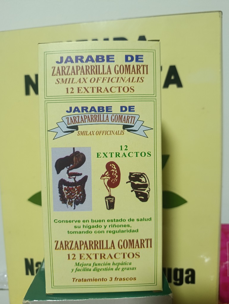 Gomarti Zarzaparrilla 12 Extractos