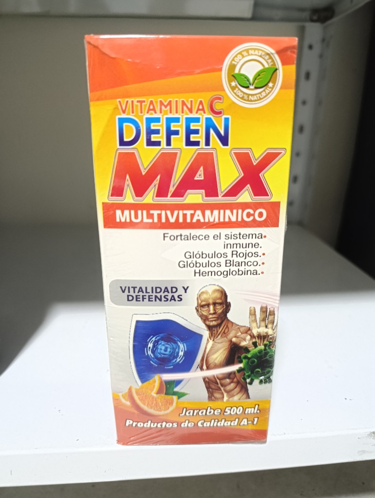 Defen Max vitamina C jarabe 500ml