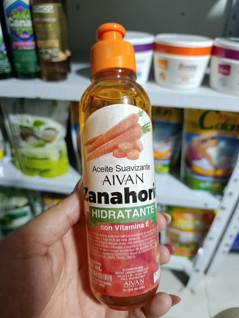 Aivan Zanahoria aceite suavizante