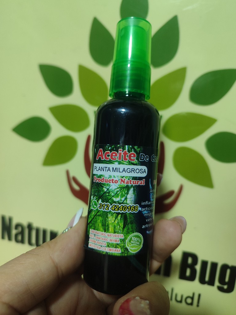 Aceite Planta Milagrosa verde